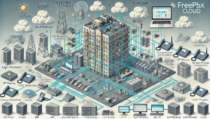 Voip design for 60 rooms hotel